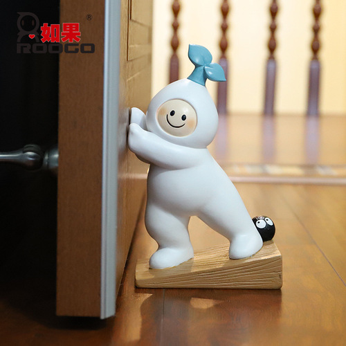 Cartoon radish resin door stopper home door stopper creative crafts ornaments door stop decoration wholesale