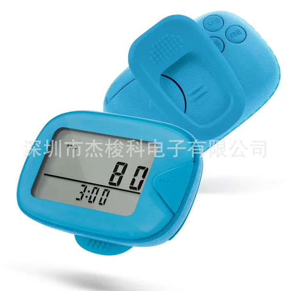 Multi-function 2D pedometer, step distance calories 7 days memory factory private mode clip-on pedometer