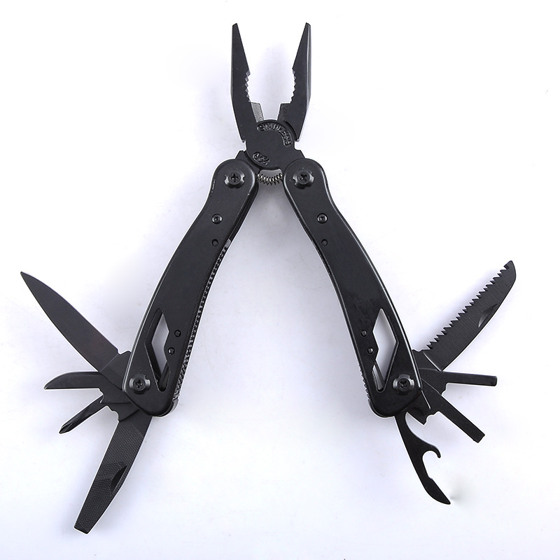 供应不锈钢发黑多功能钳子户外多用工具钳多功能刀钳