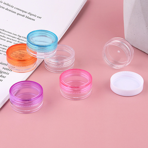 3g5g round bottom facial cream box cream box cosmetics packaging box bottle sample box sample bottle wholesale