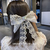 Retro cute hairpin for princess with bow
