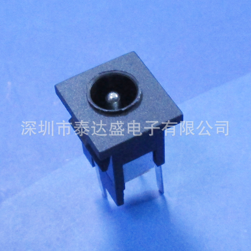 医疗电源方形软卡式充电接口13*12卡式2.0芯2.5芯电源插座DC068