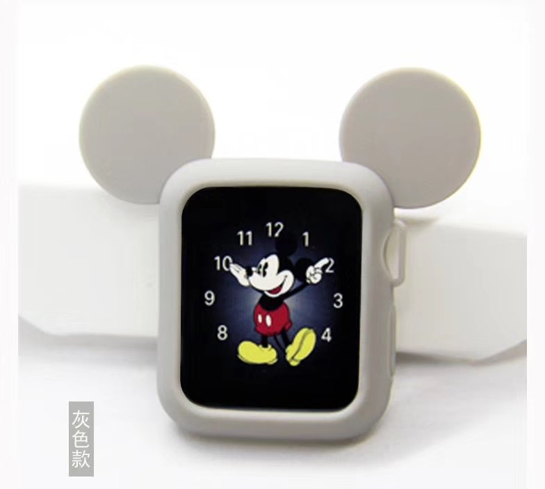 Funda protectora de reloj inteligente aplicable Apple watch Funda protectora de dibujos animados de Mickey iwatch9 para uso general