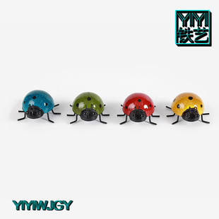 Amazon iron beetle wall hanging decoration home pendant decoration source manufacturer supply