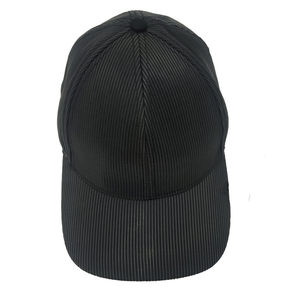 New LED fiber luminous hat black and white couple luminous hat outdoor luminous cap baseball cap performance cap