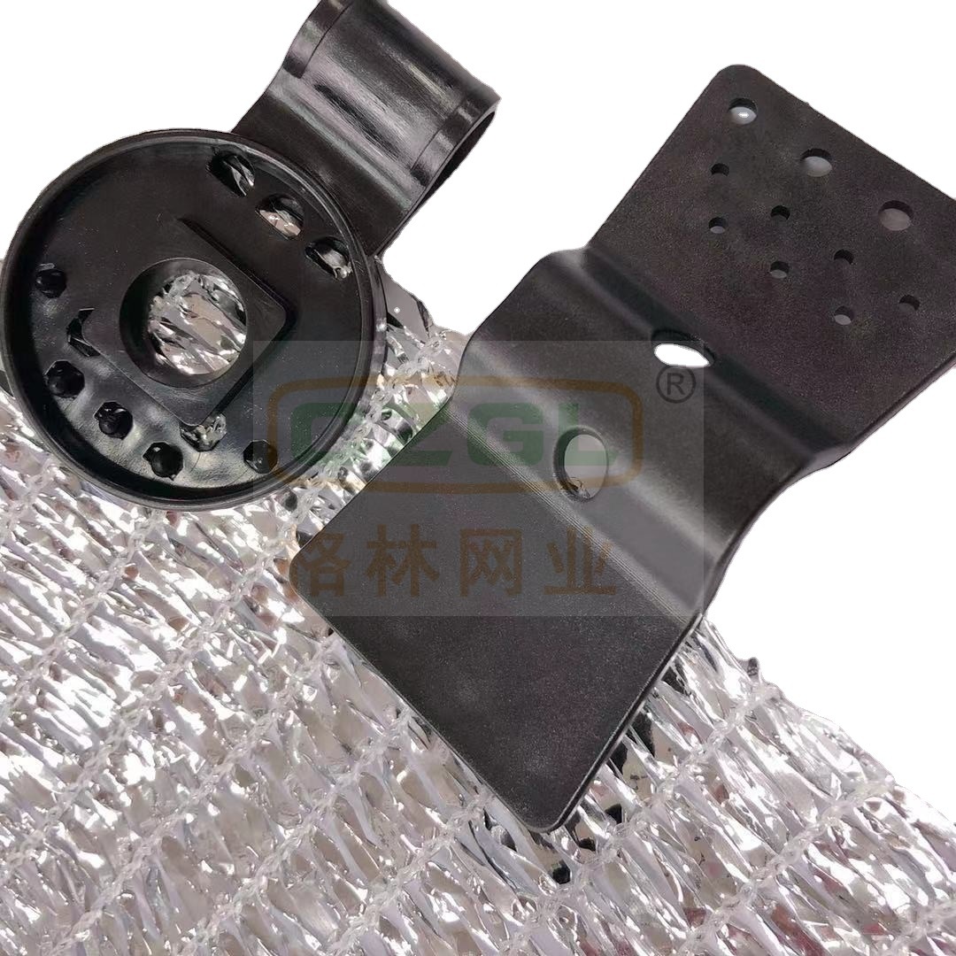 Venta caliente negro durable rana toro cría Red de jardinería clip de protección solar red suculenta sombrilla clip neto botón fijo