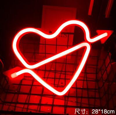 Fabricante nueva luz de neón LED con nubes de relámpagos planeta modelado luz Amor amor corazón Arco Iris Navidad luz de la noche