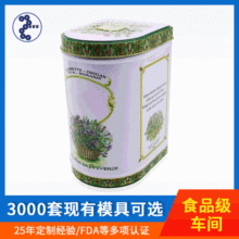 浮雕D形马口铁盒邮筒信箱型金属收纳盒子春茶龙井茶叶罐定制异形