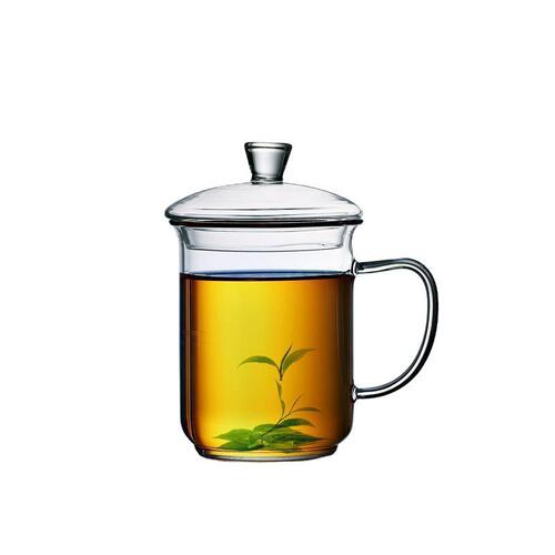Zhenqi wholesale office cup household glass tea cup conference office water cup wholesale gift glass