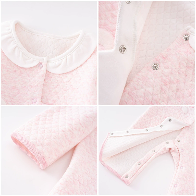 Children's cute cotton long-sleeve, bodysuit for new born, overall, children's clothing, autumn