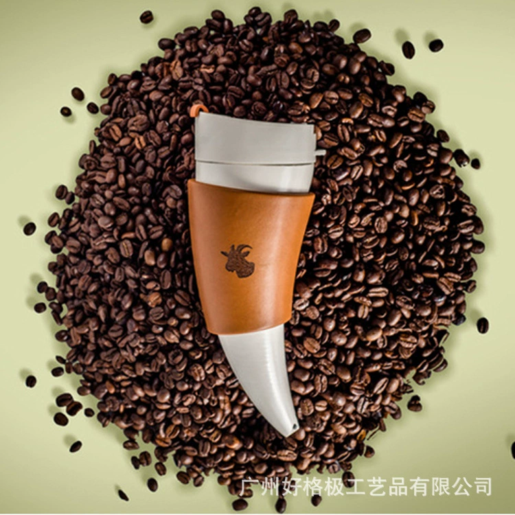 Coffee liner stainless steel, handheld travel suspenders, (Cross-border trading), American style