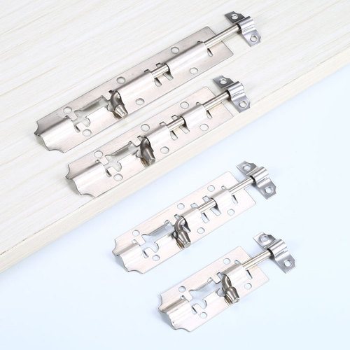 Stainless steel old-fashioned lock ordinary latch open latch conjoined wooden door lock bathroom concierge door lock latch