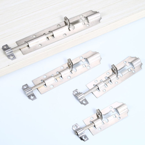 Stainless steel old-fashioned lock ordinary latch open latch conjoined wooden door lock bathroom concierge door lock latch