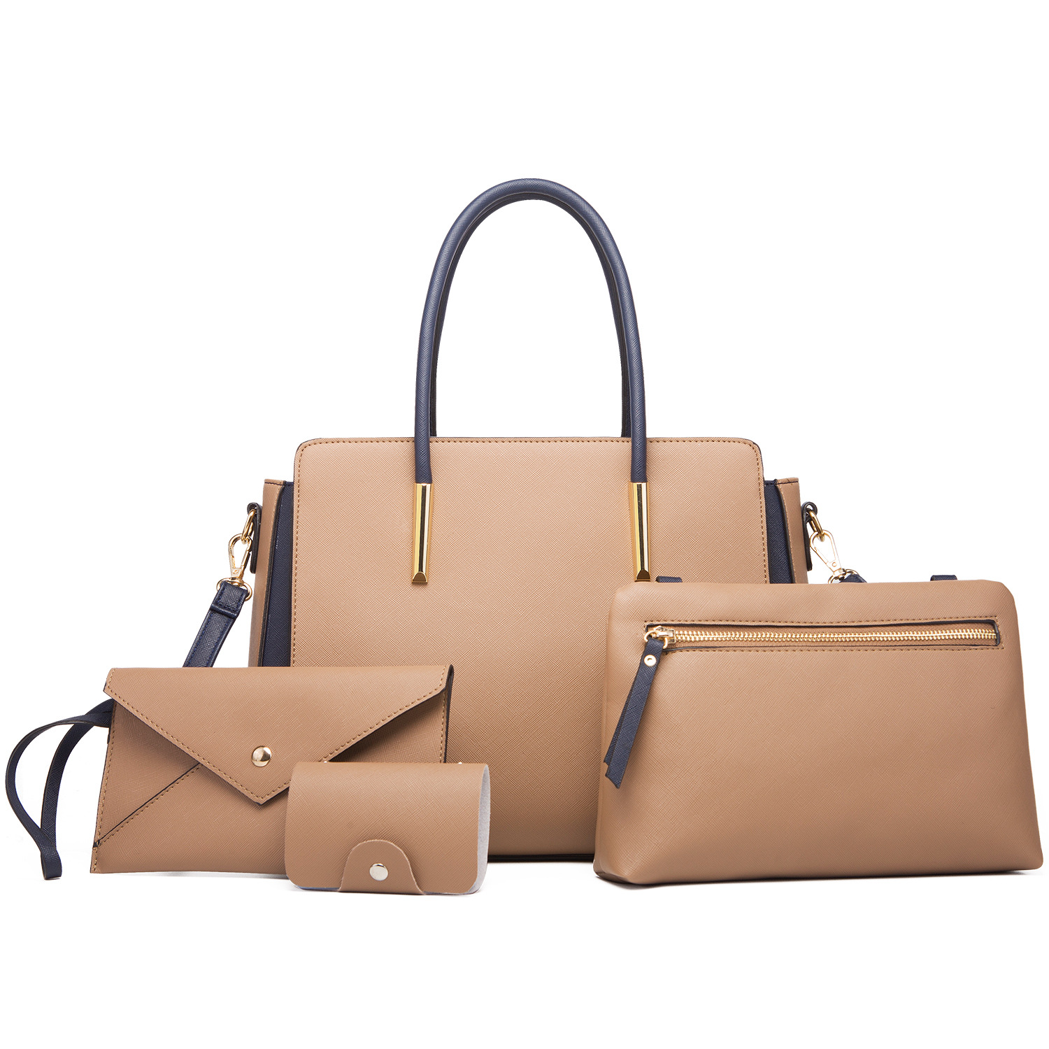 Set borse a spalla donna 4 pezzi borsa a tracolla elegante_voghion.com