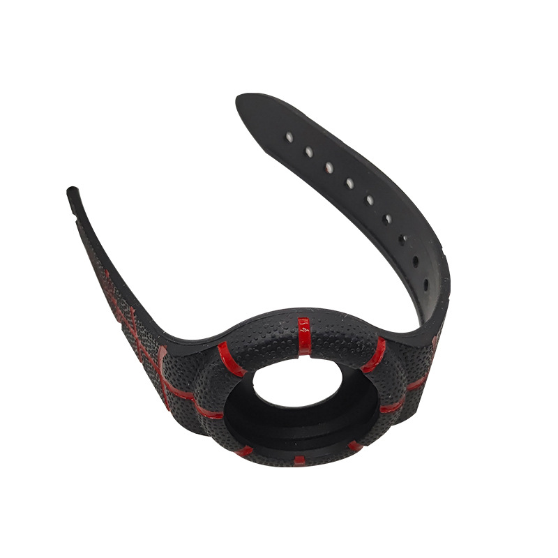 Suministre la correa de reloj de silicona multicolor hebilla correa de reloj de silicona impresa correa de reloj de silicona accesorios de reloj inteligente