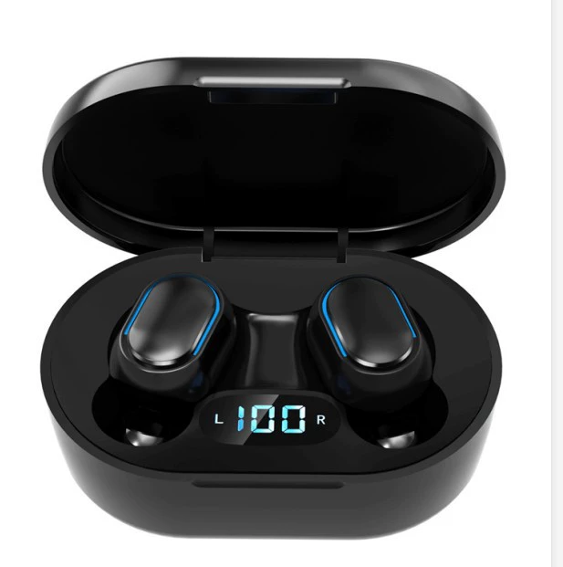 True Wireless Bluetooth Earbuds X15 / E7 / A6S, LED Charging Case, Compact Portable Design