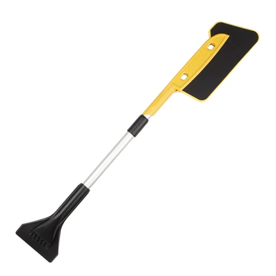 Car Snow Shovel Multifunctional Telescopic Snow Removal Glass Defrost Snow Scraper Deicing Brush Winter Snow Removal Tool (Other Automotive Safety Supplies) - upgraded-removable-scalable