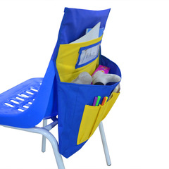 廠價直供 亞馬遜熱賣 幼兒園座椅椅背收納袋 椅背書袋 椅背儲物袋