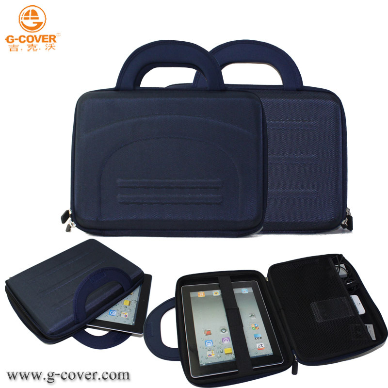 吉克沃现货批发10寸电脑手提包防震压EVA料商务笔记本电脑保护包