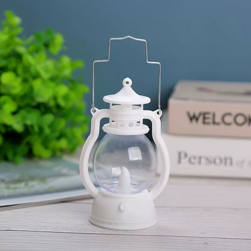 Светильник LED pony, прозрачный пластмассовый абажур, мерцающий светодиод, печать логотипа, 12,5 см