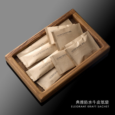 hotel Homestay disposable Toiletries suit hotel Dedicated toothbrush waterproof Kraft paper Soft fur Teeth full set