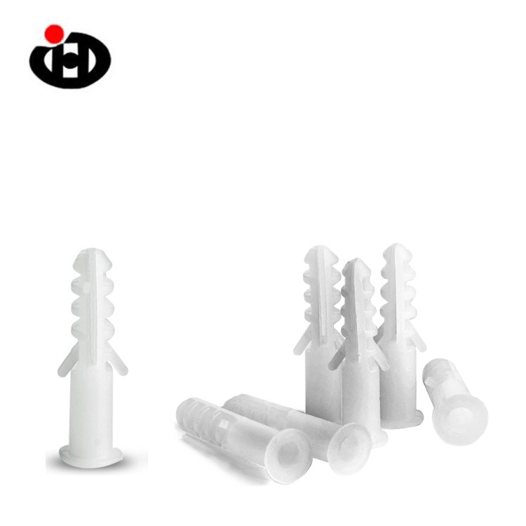 塑料膨胀管 膨胀螺丝 鱼形膨胀管 塑料壁虎入墙胶塞067B 6X25胶塞