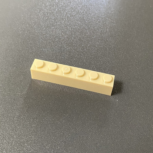 Compatible with LEGO 3009 small particle assembled building block accessories basic block 1x6 hole thick brick 6 hole long strip bulk parts