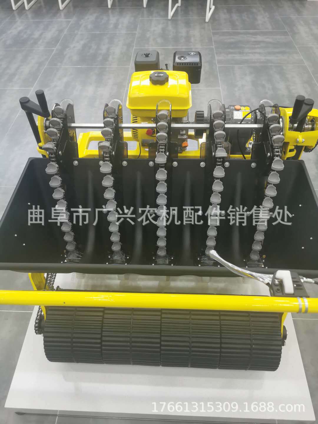 汽油推车款蔬菜种植精播机适合小粒种子白菜萝卜香芹多种植物