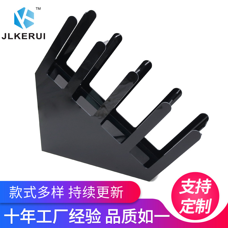 Oblicua de cuatro gramos de acrílico titular de la taza de café de papel taza titular de la taza