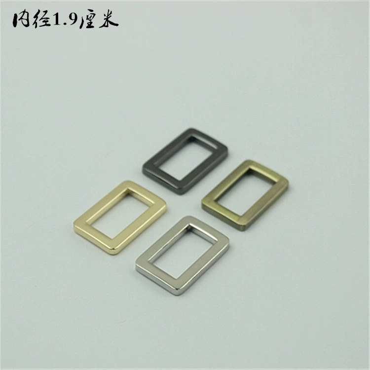 Сумка для багажа Аппаратные аксессуары литье под давлением плоская линия Пряжка для рта в форме рта сумка Пряжка Сумка регулировка ремня 6 баллов