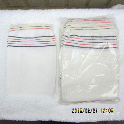 Fuertes toallas de baño de doble cara de una sola capa guantes de baño de alta calidad guantes de baño de arena fina para el hogar guantes de viaje toallas de baño