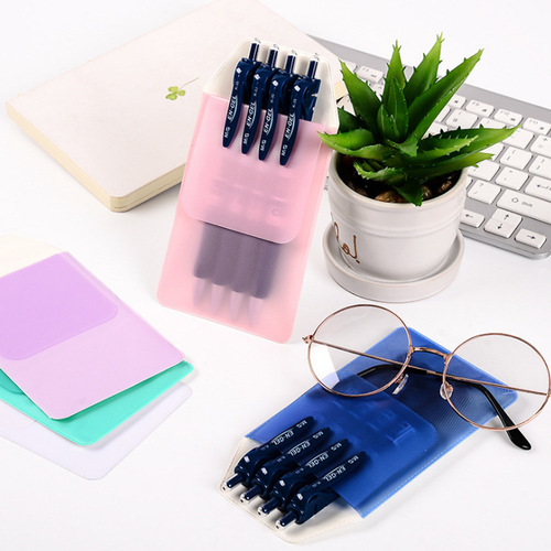 Medical gifts PVC medical leak-proof pen bag Doctor nurse pen clip white coat special pen bag anti-dirty pen cover