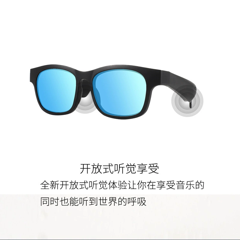 Bluetooth smart sunglasses A12, solar‑assisted, Bluetooth 5.0, stereo