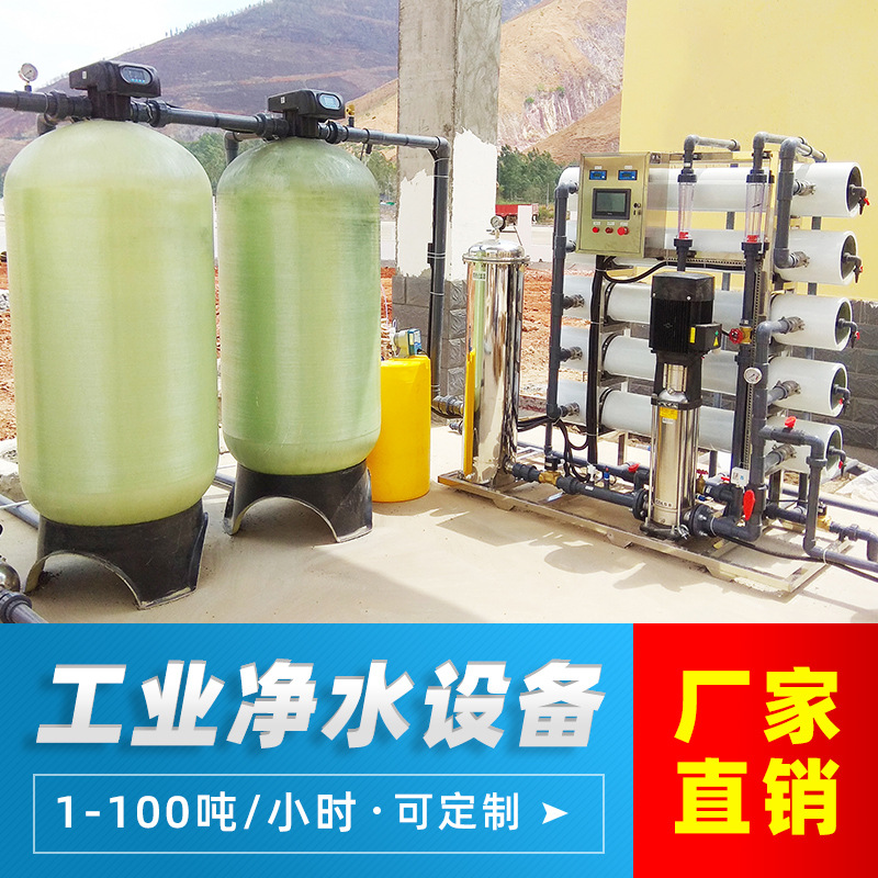 汐汐大型工业纯水设备 离子水处理设备 去离子设备 反渗透设备