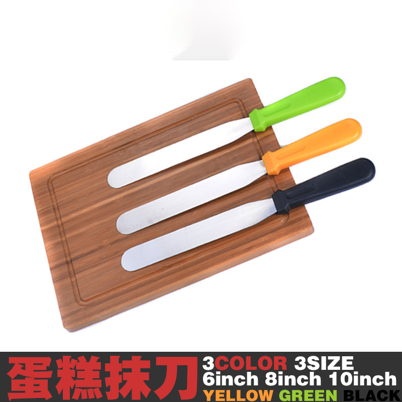 Stainless Steel Cake Spatula Cream Spatula Baking Decorating Tool Cake Demoulding Knife Scraper