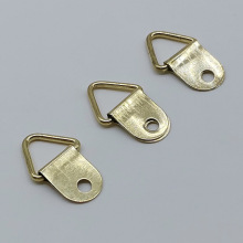 ✅相框配件十字绣五金挂钩吊挂 金色银色黑色中三角单孔挂钩500个