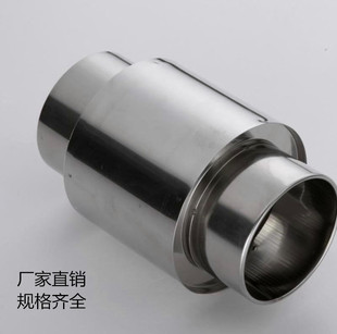 Stainless steel anti-backflow joint gas water heater check valve 304 integrated sealing stainless steel pipe fittings