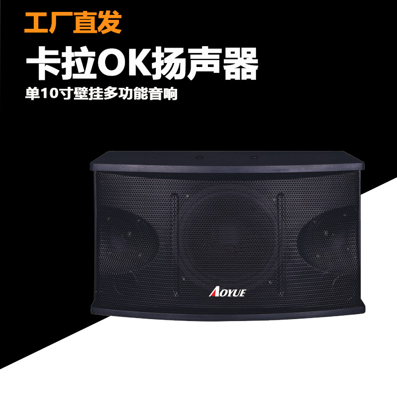 Ventas directas de fábrica SK-10 10 pulgadas hogar KTV titular de la tarjeta altavoz karaoke altavoz Conferencia bar audio
