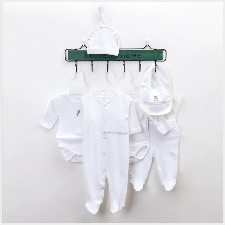 Экспорт за рубежом Детские 6 частей мульти-кусок хлопка ребенка костюм цельный Одежда