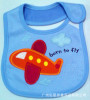 Cartoon children's waterproof eating bib, suitable for import, anti-dirty