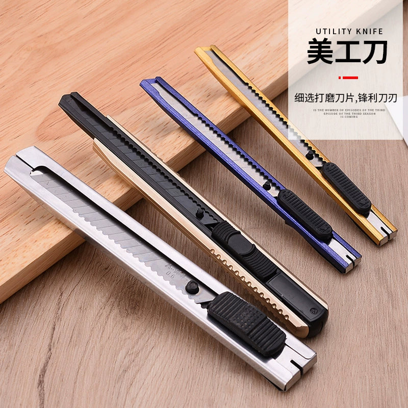 Металлический портативный универсальный нож Нож для бумаги Открывалка для коробки Универсальный нож оптом