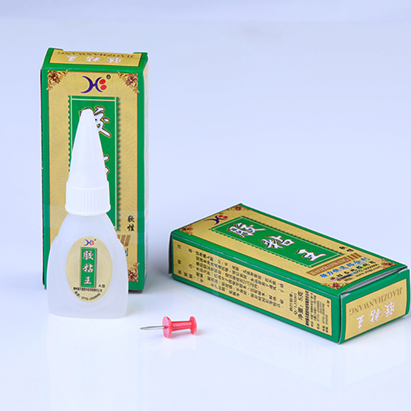 胶粘王渔杆渔具专用小盒胶水透明强力胶防水木制品金属强力速干