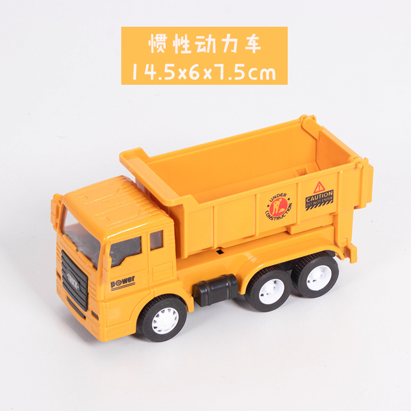 Plástico retráctil grúa de elevación inercia mano empuje ingeniería vehículo compatible con madera pista del tren Juguetes