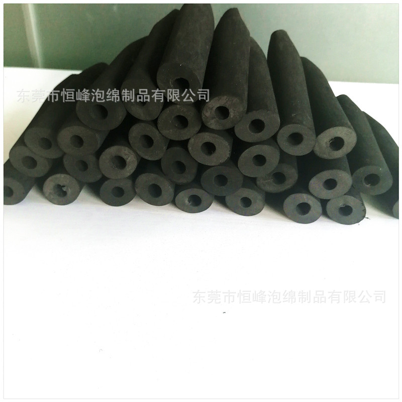 EVA异型穿孔黑色手把套 自行车握把 EVA泡沫手把防护套