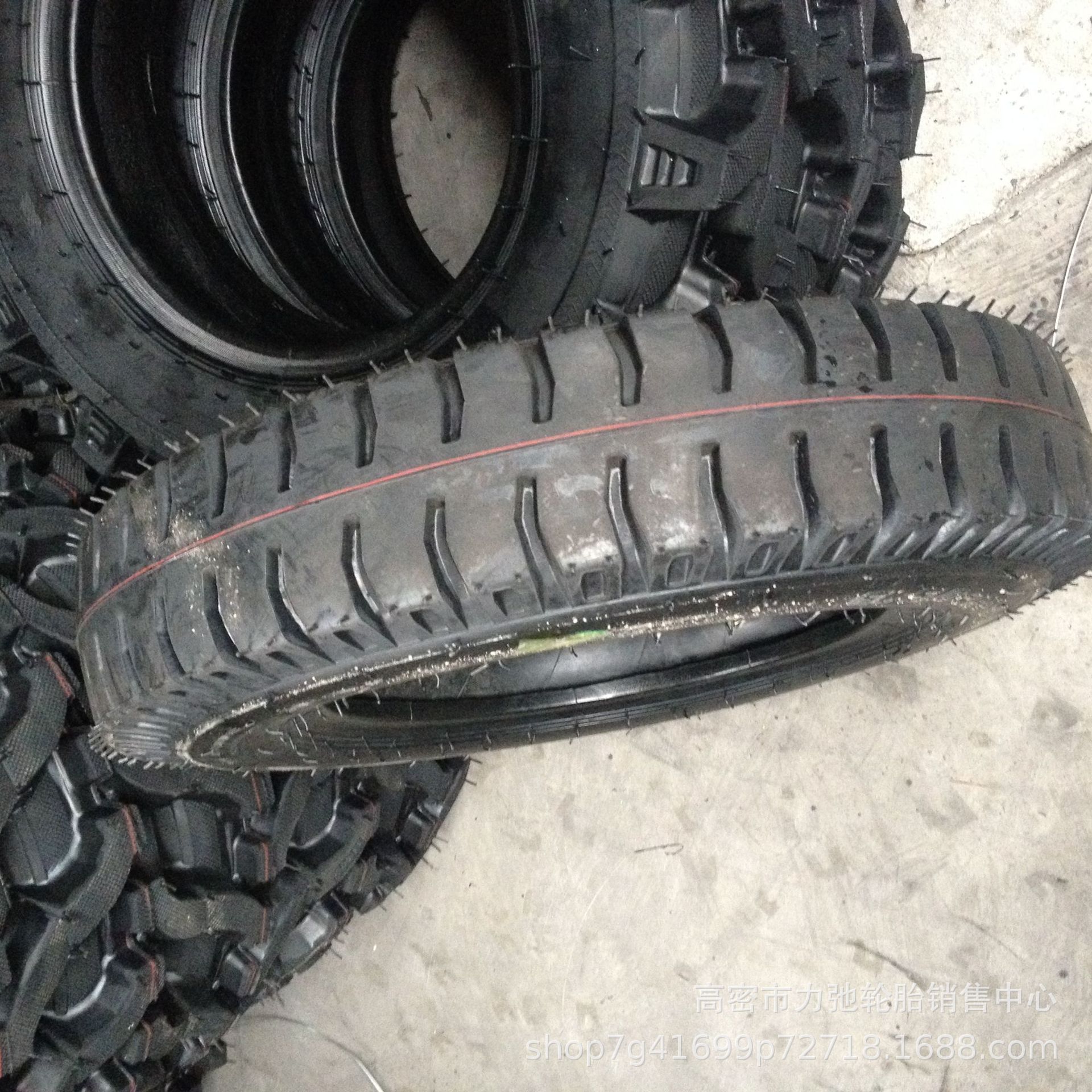 650-16农用轮胎批发羊角花纹轻卡货车轮胎防扎抗压现货供应650-16