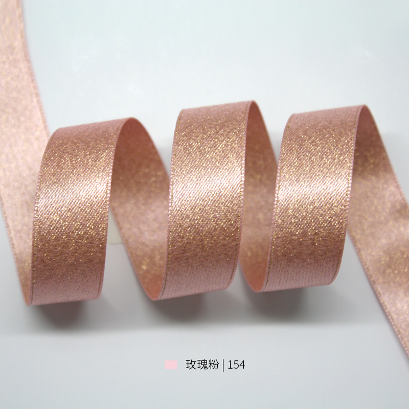 Yao Ming cinta multi-especificación hecha a mano arco DIY accesorios para el cabello material de cocción de la torta cinta de la trama de oro