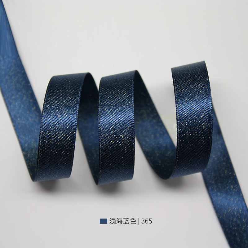 Yao Ming cinta multi-especificación hecha a mano arco DIY accesorios para el cabello material de cocción de la torta cinta de la trama de oro