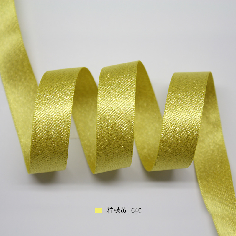 Yao Ming cinta multi-especificación hecha a mano arco DIY accesorios para el cabello material de cocción de la torta cinta de la trama de oro