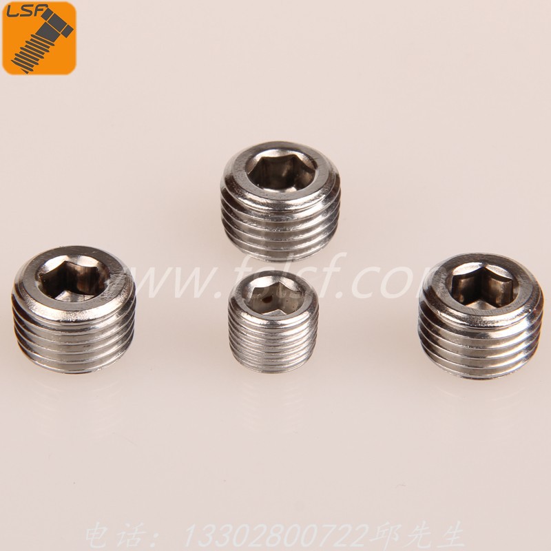 供应英制喉塞不锈钢 堵头螺丝PT1/4 PT1/8PT3/8PT1/2PT3/4PTI