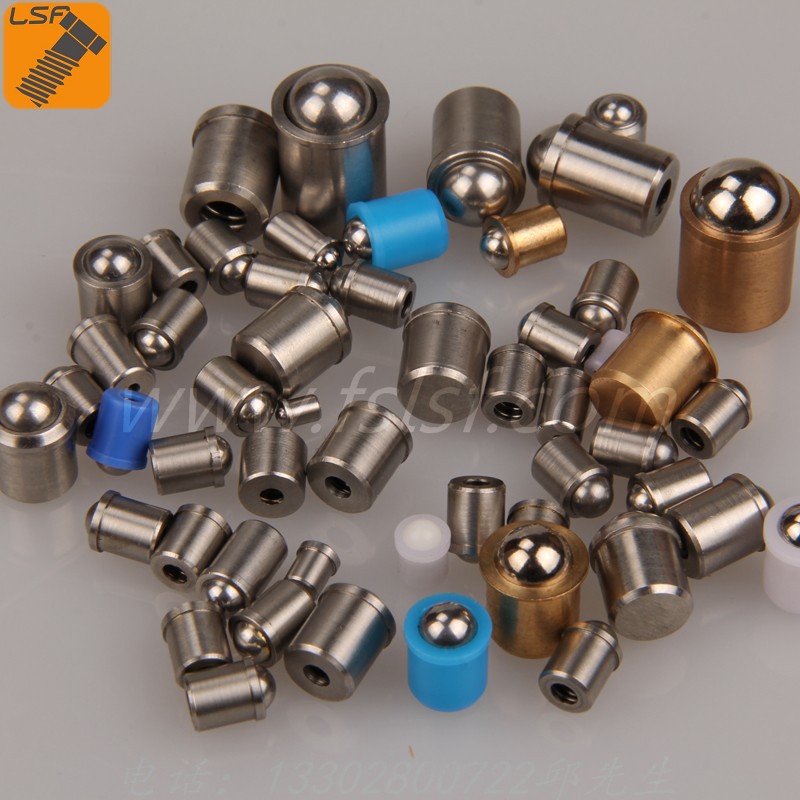 不锈钢碰珠Φ3-Φ12无螺纹光珠嵌入式定位碰珠弹簧定位珠